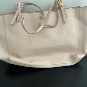 TORY BURCH PINK TOTE